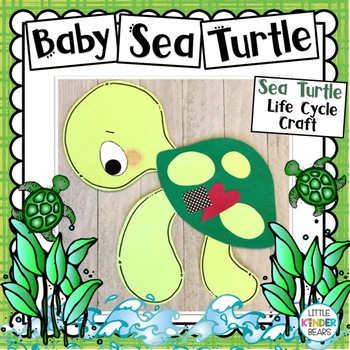 Preview of Ocean Theme | Baby Sea Turtle | Life Cycle Craft