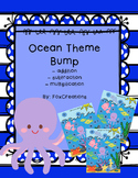 Ocean Theme Bump Game ~ Addition, Subtraction, Multiplicat
