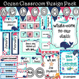 Nautical Classroom Decor Theme (Editable) | Classroom Them