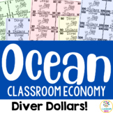 Ocean Theme: Diver Dollars for Classroom Economy, Reward S