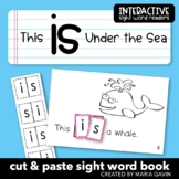 Ocean Theme Emergent Reader for Sight Word IS: "This Is Un