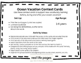 Ocean Theme Montessori 3 Part Cards