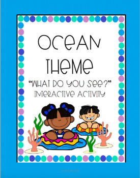 Preview of Ocean Theme Interactive Activity Freebie