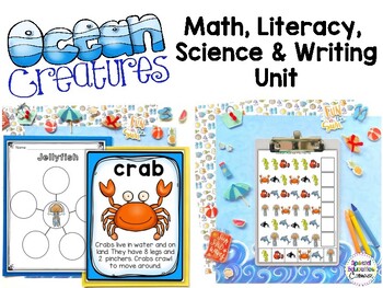 Preview of Ocean Unit Activities for Special Education