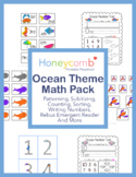 Ocean Theme Math Pack for Preschool, PreK & Kindergarten -
