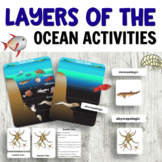 Ocean Theme: Ocean Layers Montessori Activities