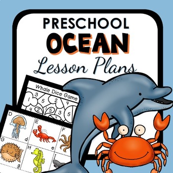 ocean theme preschool lesson plans by eceducation101 tpt