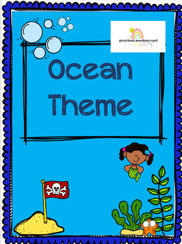 Preview of Ocean Theme Preschool Pack