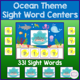 Ocean Sight Word Centers