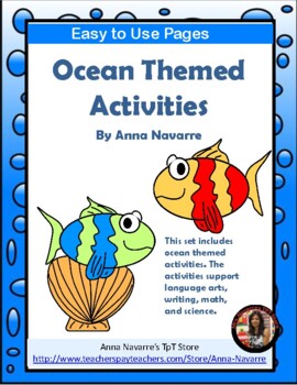 Preview of Ocean Themed Activities - Animal Habitat