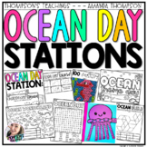Ocean Themed Centers | End of the Year Ocean Theme Day