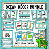 Ocean Themed Classroom Decor Bundle