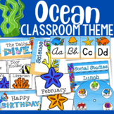 Ocean Theme: Classroom Décor Bundle for Back to School
