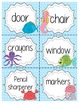 ocean themed classroom labels by denise hill teachers pay teachers