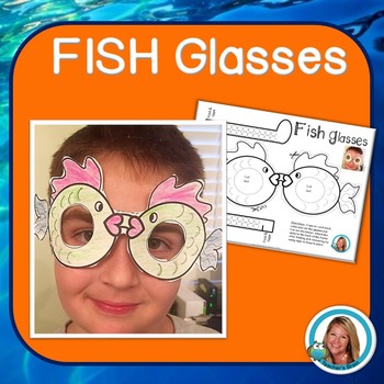 Ocean Theme Fish Glasses by Teacher's Brain
