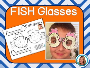 Ocean Theme Fish Glasses by Teacher's Brain