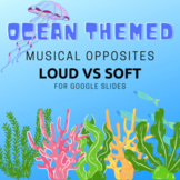 Ocean Themed Musical Opposites: Loud vs Soft (Google Slides)