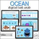Ocean Themed Preschool Boom Cards™ for Distance Learning