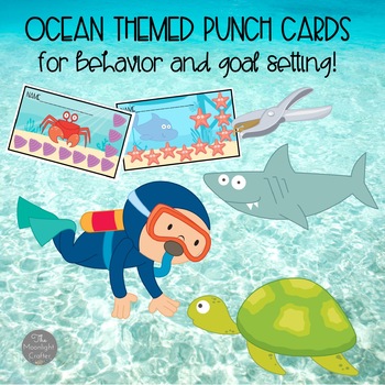 Punch Cards Goal Setting Behavior Rewards Ocean Set