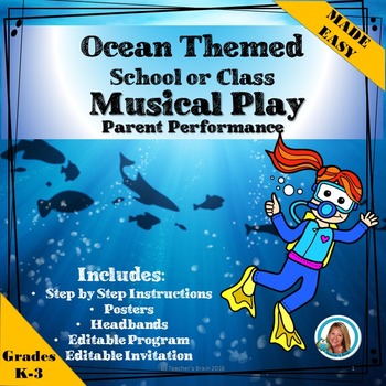 Preview of Ocean Themed Play AND Scripts