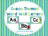 Ocean Themed Word Wall Letters