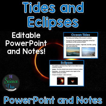 Preview of Ocean Tides and Eclipses - PowerPoint and Notes