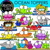 Ocean Toppers Clipart {Ocean Clipart}