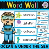 Ocean & Under The Sea Word Wall