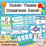Ocean Theme Classroom Decor Bundle Under the Sea Theme
