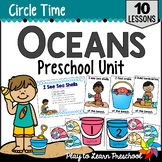 Ocean Activities & Lesson Plans Unit for Preschool Pre-K
