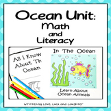 Ocean Unit: Math and Literacy for Kindergarten