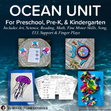 Ocean Unit for Preschool, Pre-K, Kindergarten