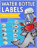 Ocean Water Bottle Labels