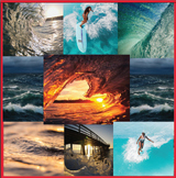 Ocean Waves Realistic Clipart: Commercial Use OK