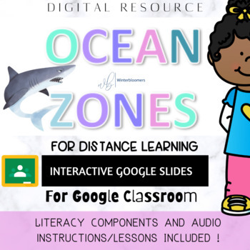 Preview of Ocean Zones Discovery UNIT for Distance Learning - PREP FREE
