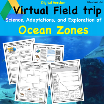 Preview of Ocean Zones Virtual Field Trip for Google Classroom