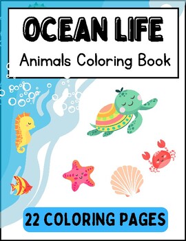 Life Under the Sea: Ocean Kids Coloring Book [Book]