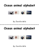 Ocean animal student alphabet books