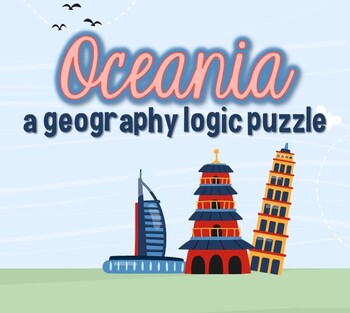 Preview of Oceania: A Geography Logic Puzzle