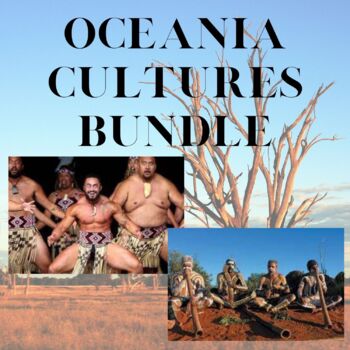 Preview of Oceania Australia, New Zealand, Pacific Islands unit bundle