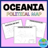 Oceania / Australia Political Map
