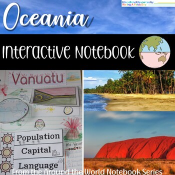 Preview of Oceania Interactive Notebook