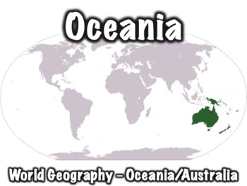 Preview of Oceania Presentation - Geography, History, Governments, Cultures, and More