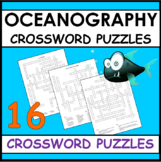Oceanography Crossword Puzzles | 16 Crossword Puzzles All 