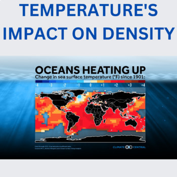 Preview of Oceanography Ocean Science Water Temperature and Density Global Warming Lab