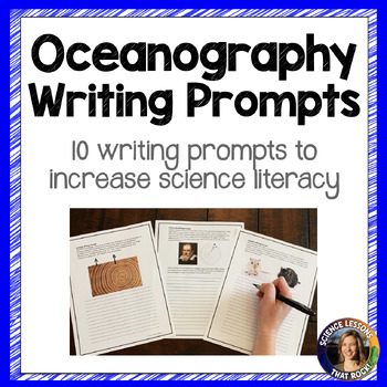 Preview of Oceanography Writing Prompts