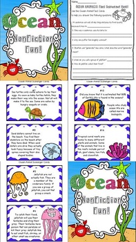Oceans: Nonfiction Articles and Activities! by The Hands On Teacher in ...