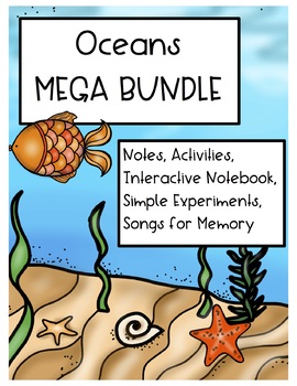 Preview of Oceans Ultimate Notebook (Labs, Experiments, Interactive Activities, Notes)