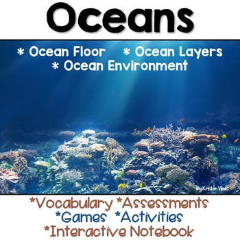 Preview of Ocean Layers, Floor and Environments