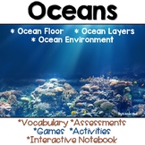 Ocean Layers, Floor and Environments